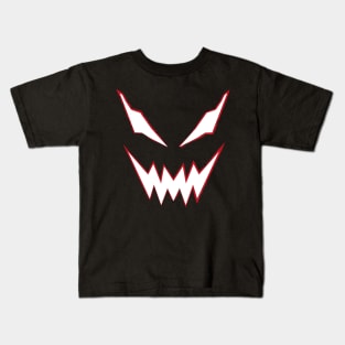 Demon evil face Kids T-Shirt